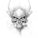 sinner  tattoo design idea