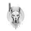 John wick tattoo design idea