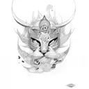 shango y su hacha  tattoo design idea