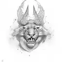 shango y su hacha  tattoo design idea