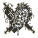 juice wrld saved me tattoo design idea