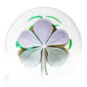 four leaf clover irish tattoo design idea
