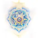 estrella de ihnstar tattoo design idea