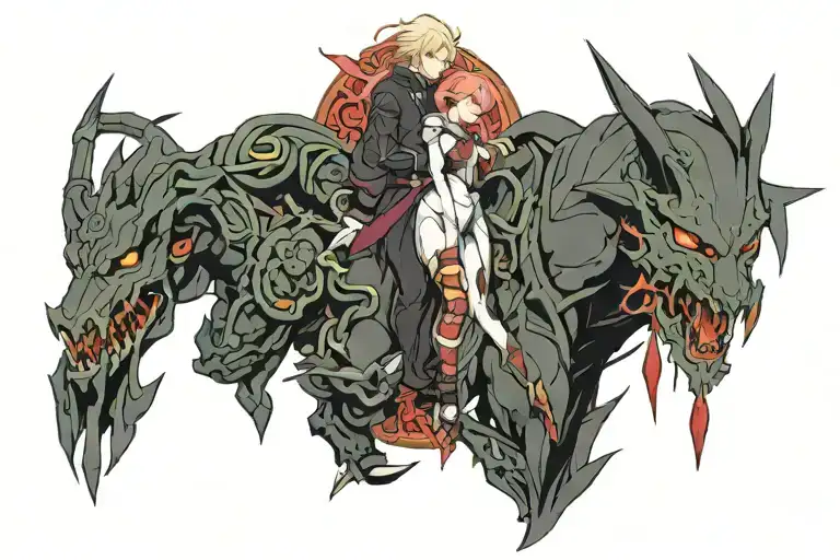 fate stay night tattoo design idea