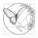 a desire trapped inside something tattoo design idea