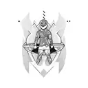 surfer tattoo design idea