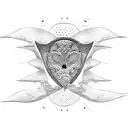 surfer tattoo design idea