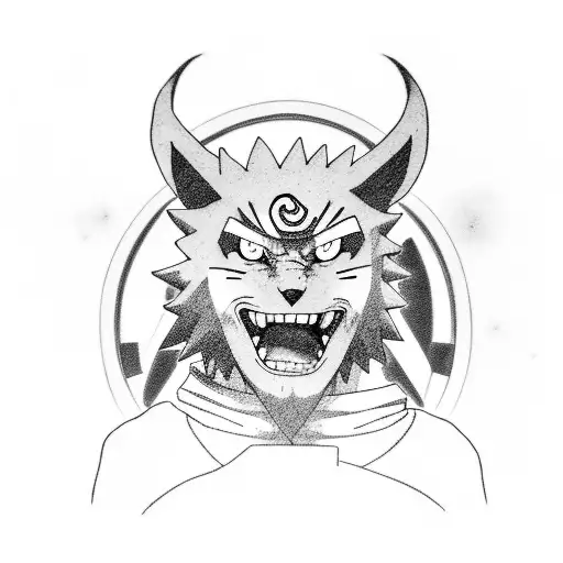 naruto luffe and ichigo tattoo design idea