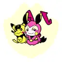 pickachu bandana tattoo design idea