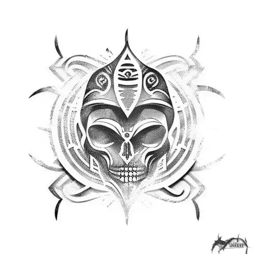 stoic tattoo design idea