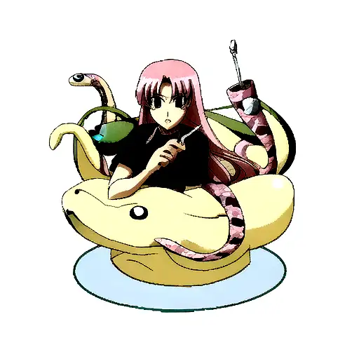 Snake Spoon tattoo design idea