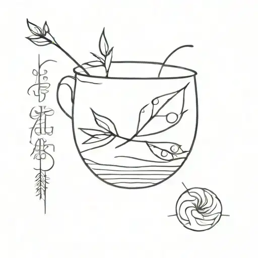 pottery inspired tattoo tattoo design idea