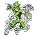 Ben 10 upgrade tattoo design idea