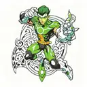 Ben 10 upgrade tattoo design idea