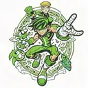 Ben 10 upgrade tattoo design idea