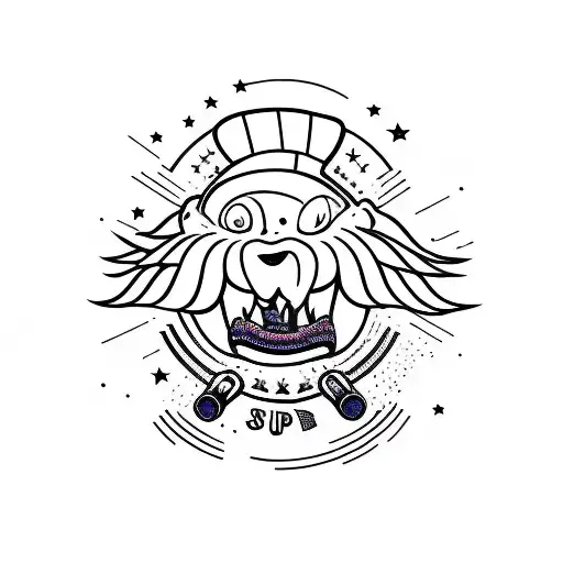 stand up comedy tattoo design idea