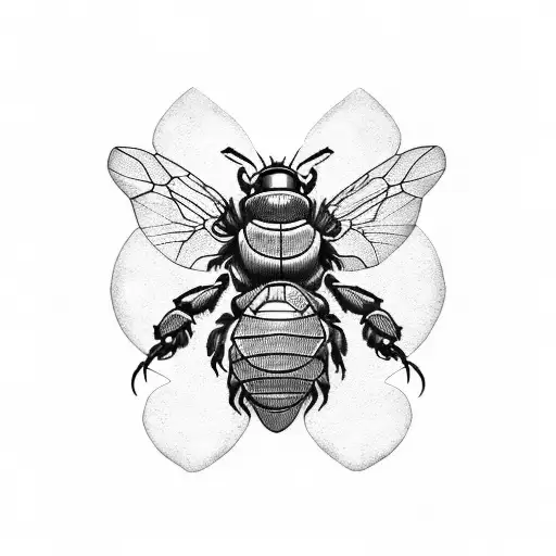 bumblebee  tattoo design idea