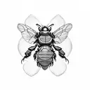 bumblebee  tattoo design idea