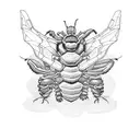 bumblebee  tattoo design idea