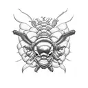 bumblebee  tattoo design idea