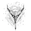 ⚡️and Thor hammer tattoo design idea