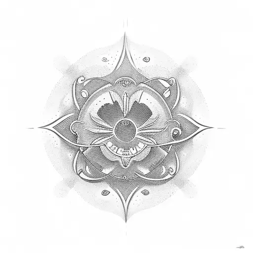 Summer  tattoo design idea