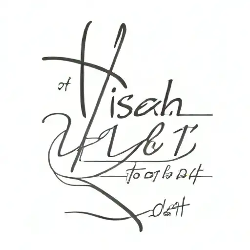 isaiah 43:1-4 tattoo design idea