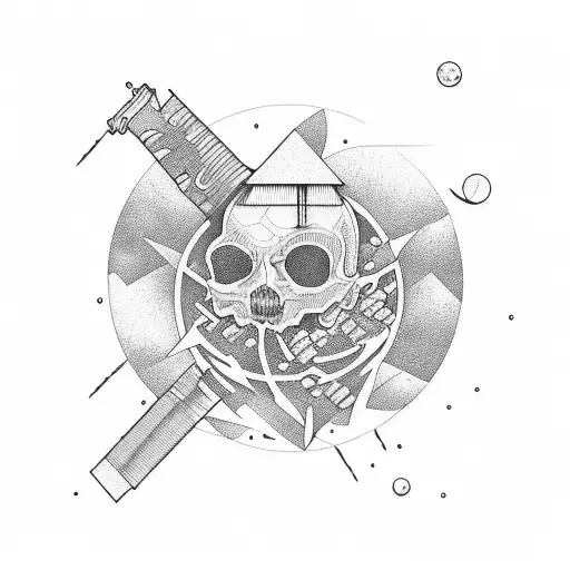 juice wrld tattoo design idea