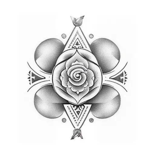 quiero un tatuaje que tenga las cartas mas importantes de la escoba de quince, ya que con eso jugaba con mi abuela. tattoo design idea