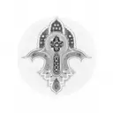 Hamsa Symbol tattoo design idea