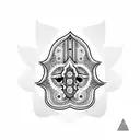 Hamsa Symbol tattoo design idea
