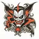 spawn portrait tattoo design idea