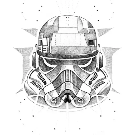 Star Wars ship tattoo design idea