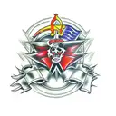 anarchy class war  tattoo design idea