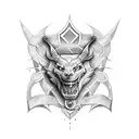 Warner bros crest tattoo design idea