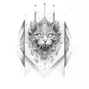 name oscar on fire tattoo design idea