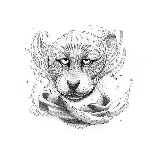 Bart Simpso tattoo design idea
