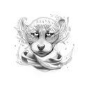 Bart Simpso tattoo design idea