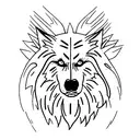 lobo tattoo design idea