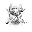 SALVDAOR DALI tattoo design idea