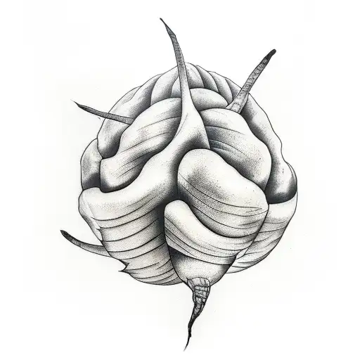 turnip tattoo design idea