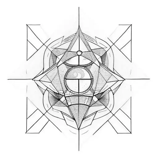rubik tattoo design idea