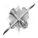Firefighter axe and halligan tattoo design idea