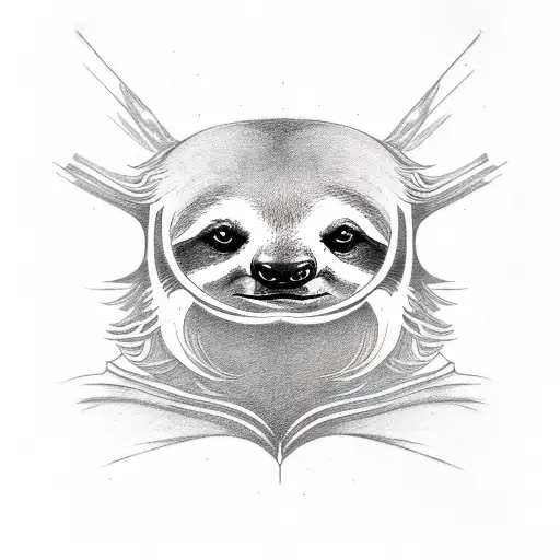 A tattoo representing the sin of sloth tattoo design idea