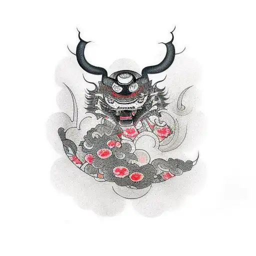 Japanese words tattoo design idea