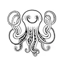 octapus hacker tattoo design idea