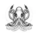octapus hacker tattoo design idea