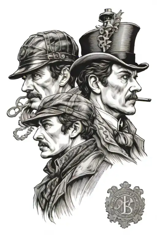 Sherlock Holmes, Clan Cameron, Augustus Cesar tattoo design idea