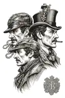 Sherlock Holmes, Clan Cameron, Augustus Cesar tattoo design idea