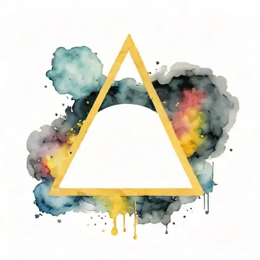 dark side of the moon tattoo design idea